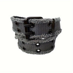 Double Hole Sports Belt Pin Buckle Heavy Duty Belt