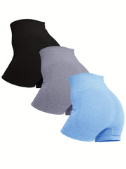 Women's Gym Yoga Shorts High Elasticity and Comfort Hip Lifting Tights