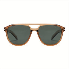 OUWEN Classic Polarized Square Aviator Sunglasses