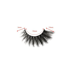 3D False Eyelashes Easy To Wear - Natural Effect