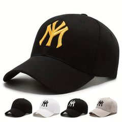 MY Letter Embroidered Fashion Baseball Cap