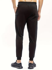 Men's Drawstring Fleece Sweatpants Casual Jogger Pants Autumn Winter