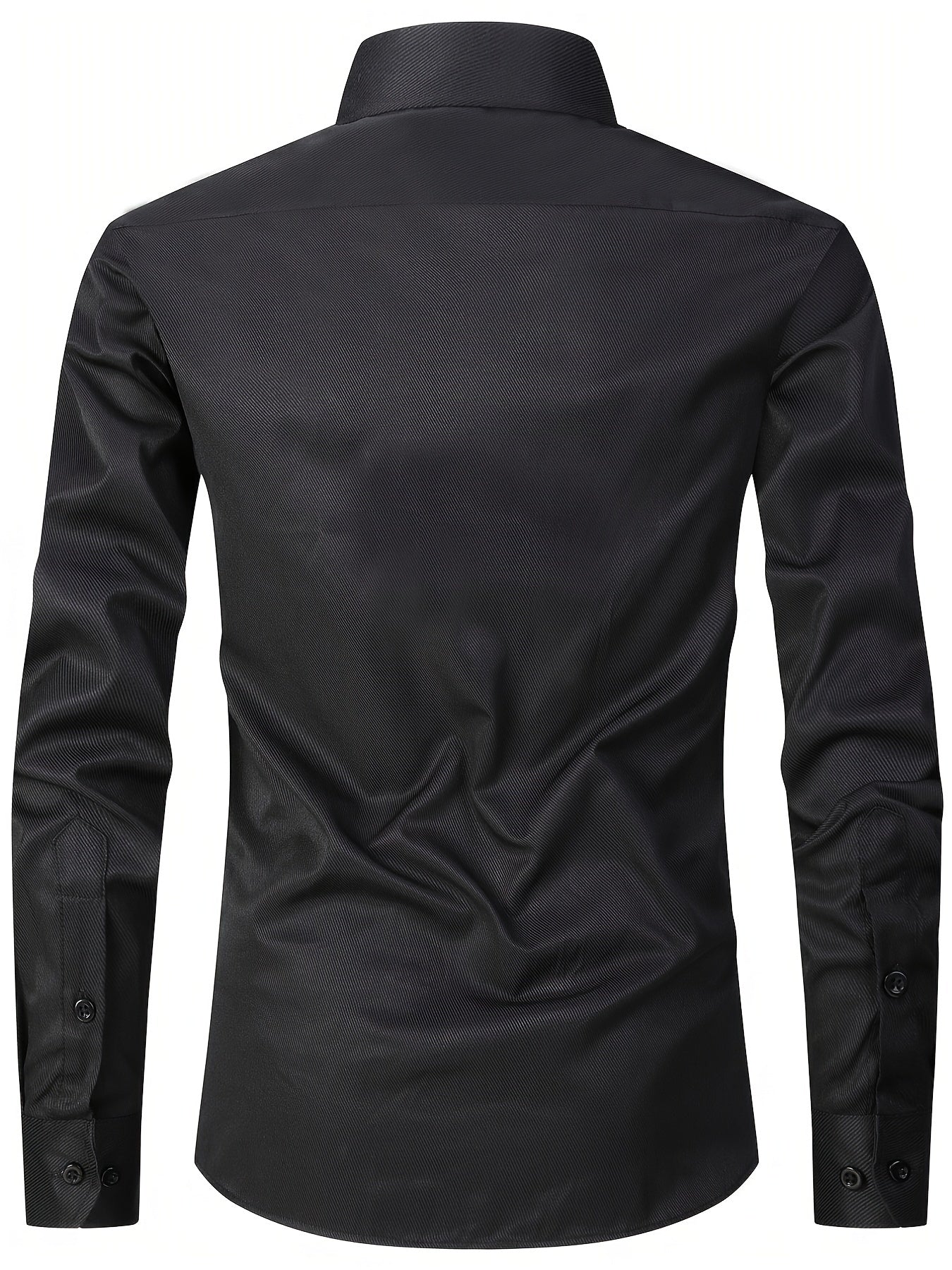Men's Formal Cotton Button Up Shirt With Chest Pocket
