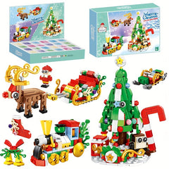 Christmas Advent Calendar Building Block Set - Educational Jigsaw