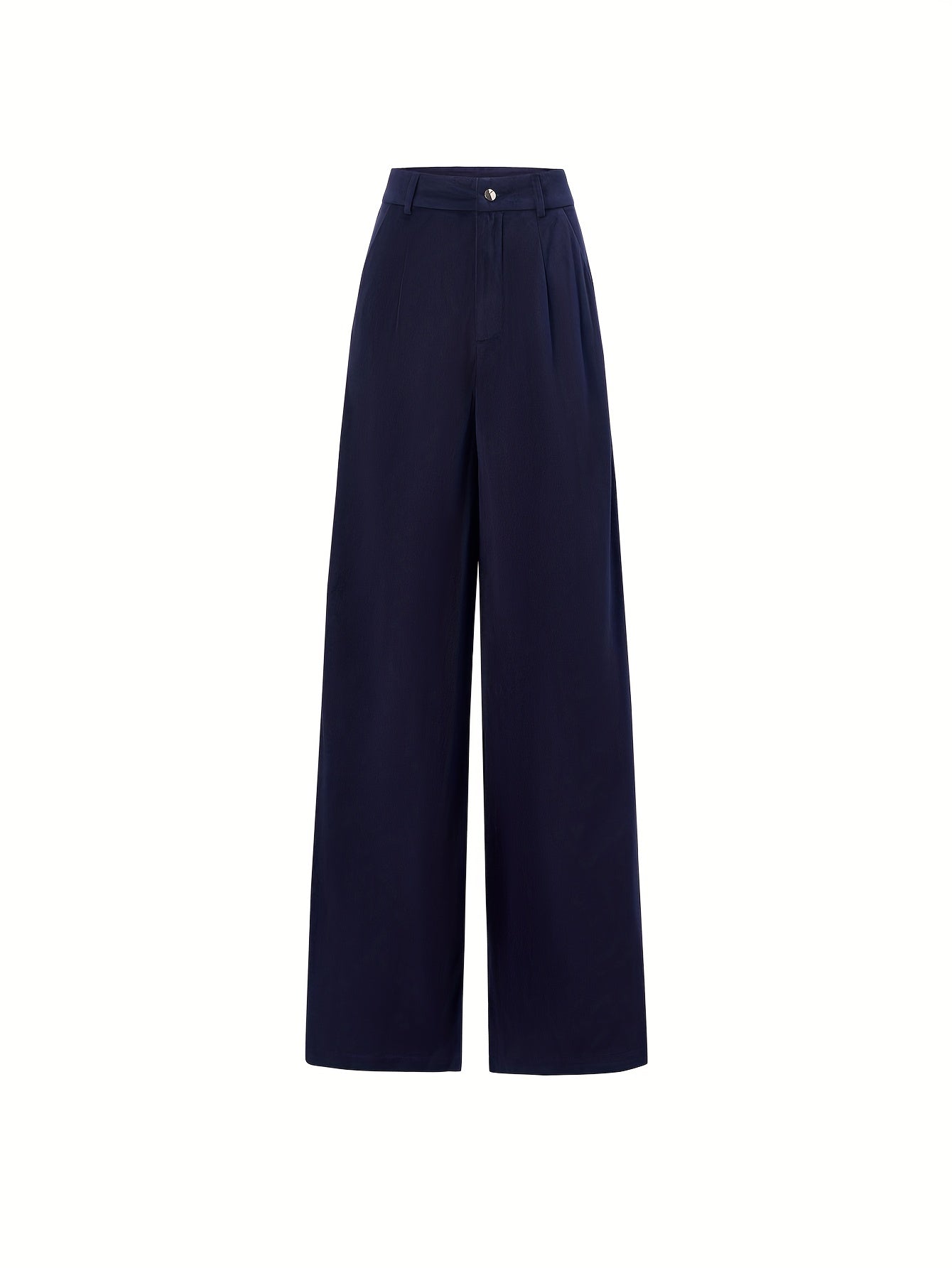 Corduroy Straight Button Front Pants for Women