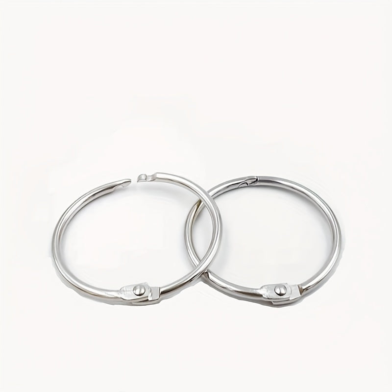 10pcs Shower Curtain Rings Silvery Hooks Bathroom Shower Rods