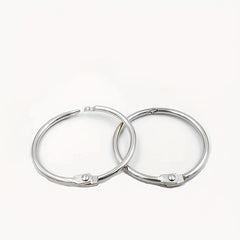 10pcs Shower Curtain Rings Silvery Hooks Bathroom Shower Rods