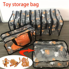 Large Capacity Toy Storage Bag Foldable Portable Travel Organizer