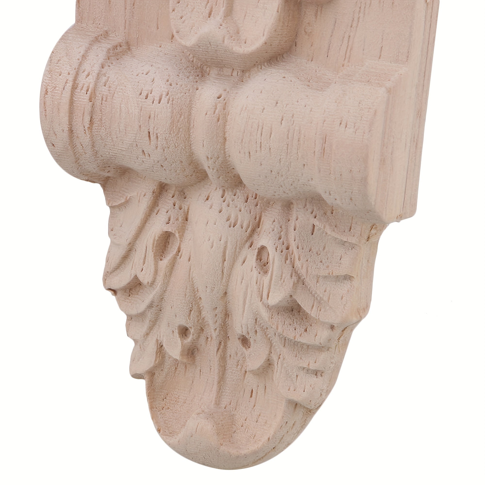 4pcs European Style Wood Carved Onlay Appliqu Frame for Restaurant Decor