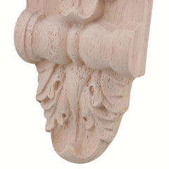 4pcs European Style Wood Carved Onlay Appliqu Frame for Restaurant Decor
