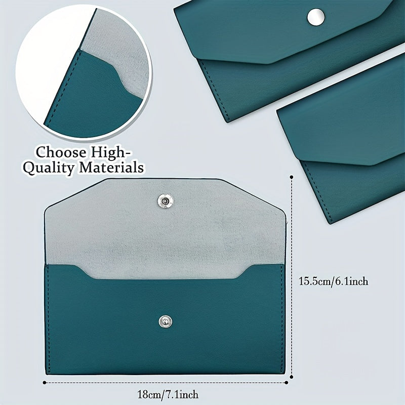 Budget Envelope Cash Wallet for Wallets with Tab Stickers