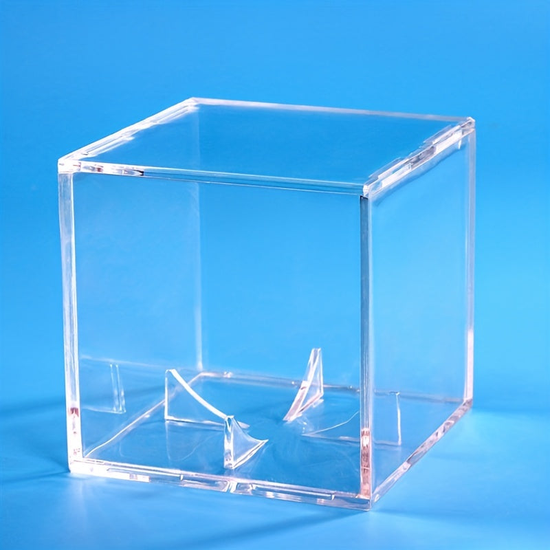Acrylic Baseball Display Box with Glass Ball