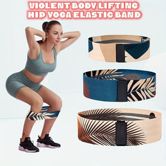 Leaf Latex Resistance Band for Full Body Workout - Ideal for Squats & Lunges