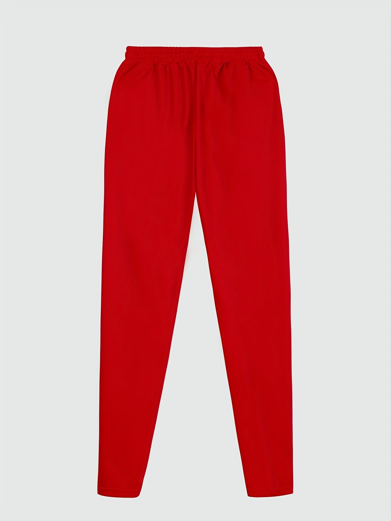Smiling Skull Print Men's Sweatpants Stretch Sports Pants