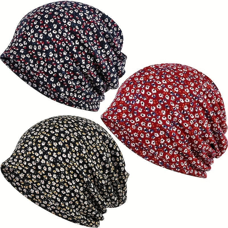 Baggy Slouchy Beanie Chemo Hat Cap Slouchy Snood Hat Cancer Headwear