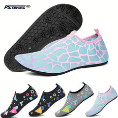 Geometric Pattern Water Shoes Quick Dry for Swim Yoga Exercise