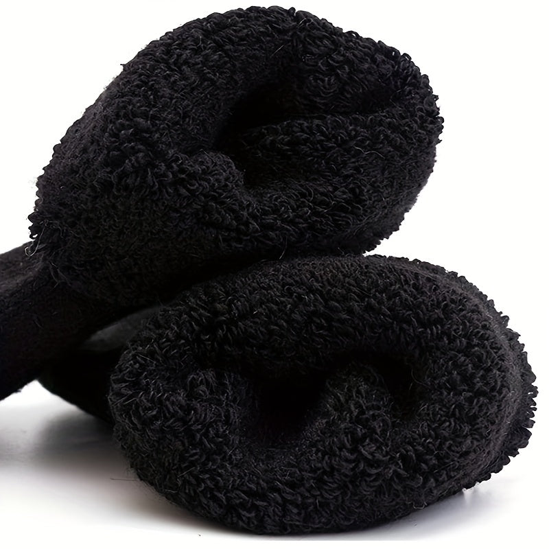 3 Pairs Warm Mid Tube Socks Women's Stockings