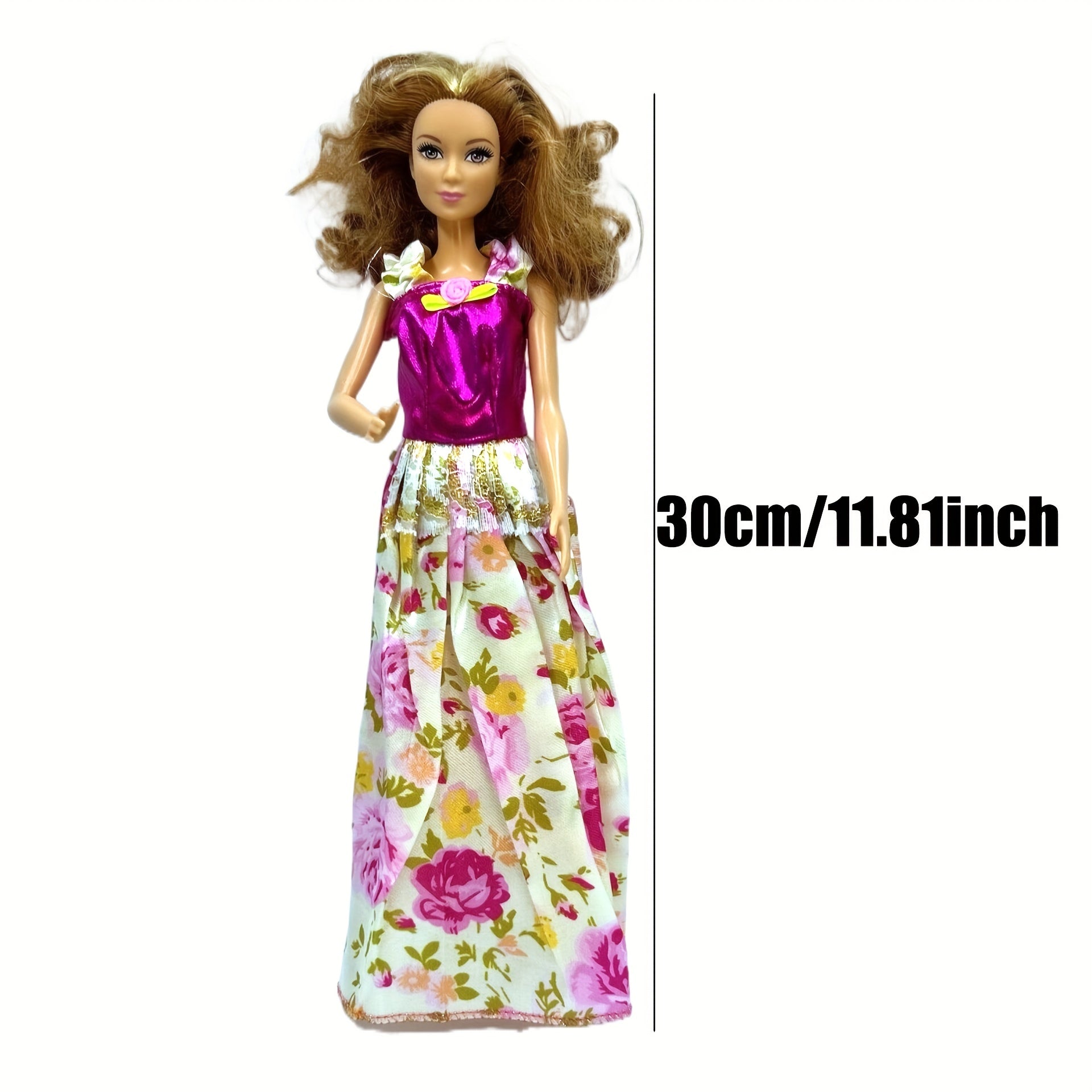 97 cm Doll Princess Costume Dress Set Holiday Clothes for Girls