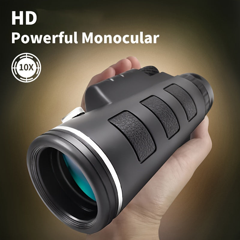 80x100 Monocular Telescope IPX4 Waterproof for Outdoor Camping