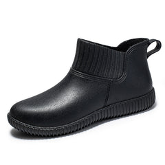 Women's Waterproof Ankle Rain Boots Non Slip Outdoor Footwear