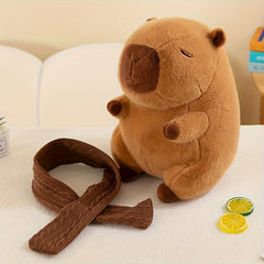 Cute Plush Toy with Scarf - Perfect Birthday Gift for Friends