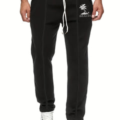 Coconut Pattern Joggers Men's Casual Loose Fit Drawstring