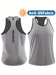 Men's UPF 50 Athletic Vest for Sun Protection