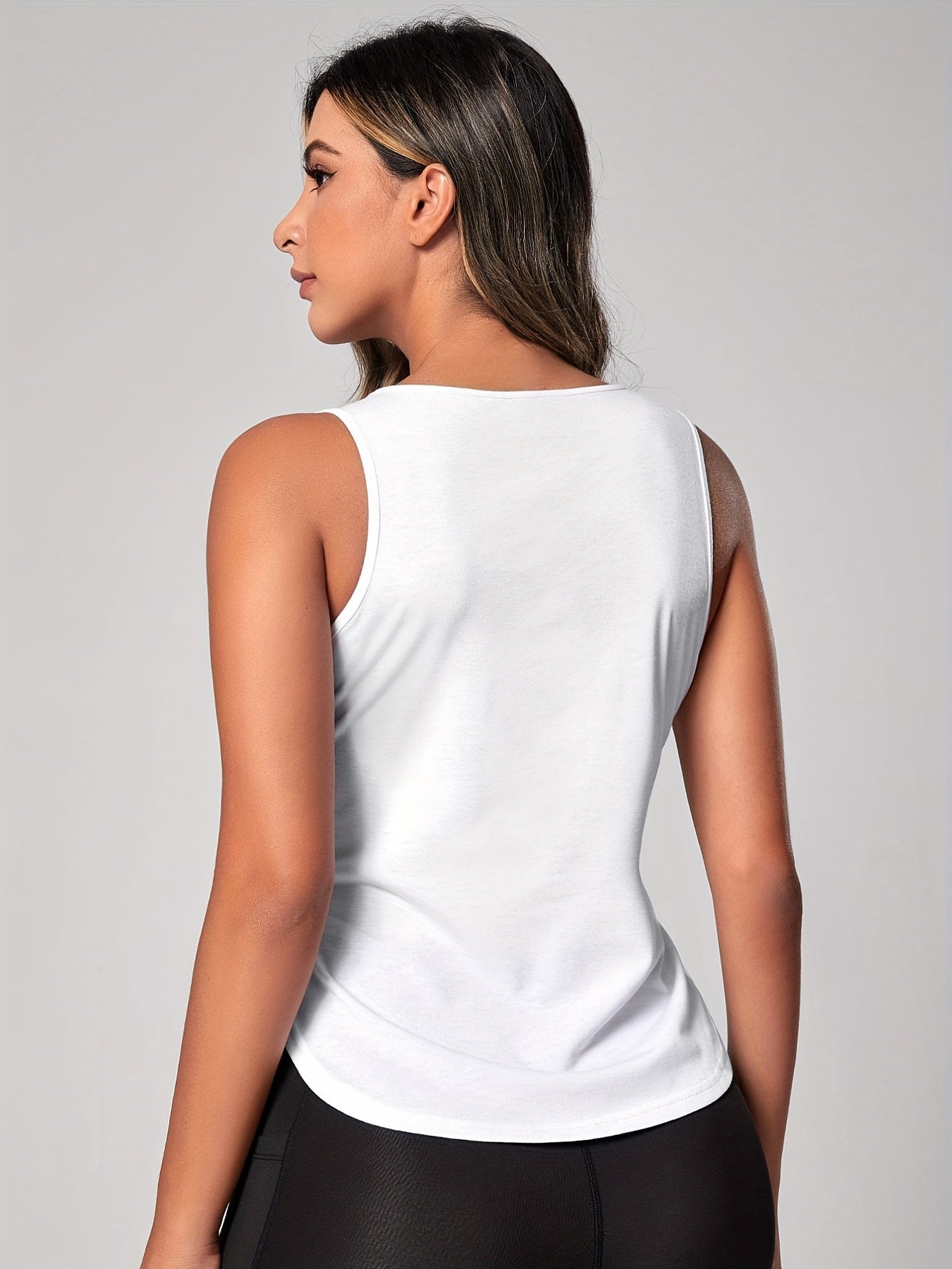 Women's Summer Tops Outdoor Workout Sports Tank Top