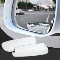 Adjustable 360 Wide Angle Convex Blind Spot Mirrors for Safe Parking