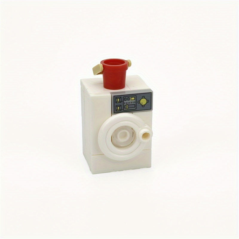 City Series Bathroom Toy Set with Interlocking Building Blocks