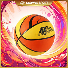 Rubber Basketball No 7 Standard Size w/Pump & Pins & Bag