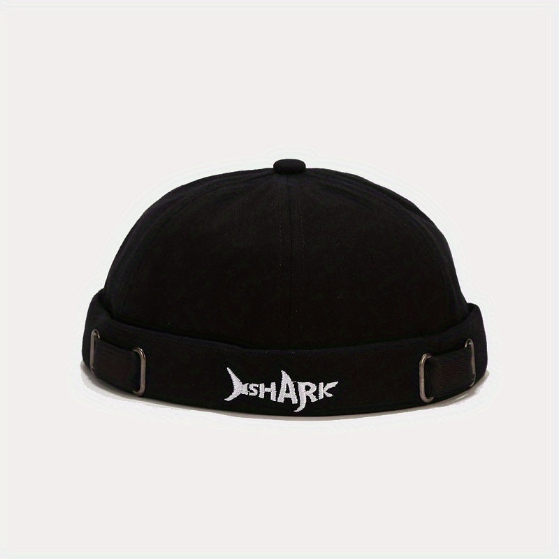 Shark Pattern Men's Landlord Hat Beanie