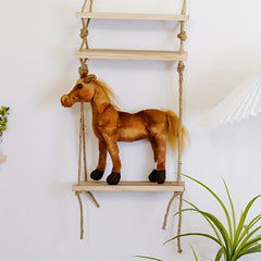 Ferghana Horse Stuffed Toy Cloth Doll Girls Birthday Gift