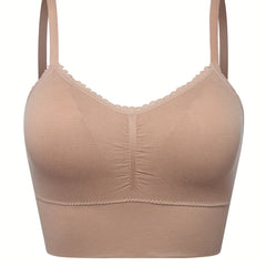 Seamless Comfort Sports Bra Women's Workout Bralette