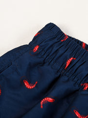 Men's Small Shrimp Double Layer Beach Pants
