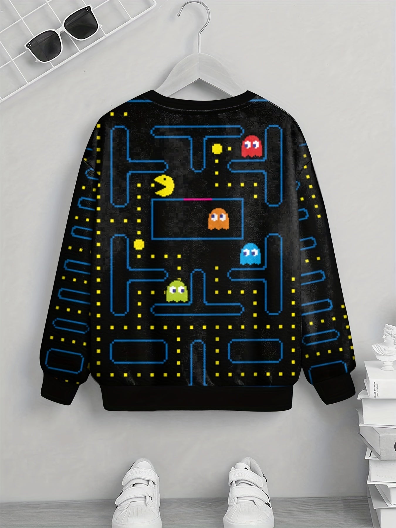 Teens 3D Print Sweatshirt Funny Casual Street Wear