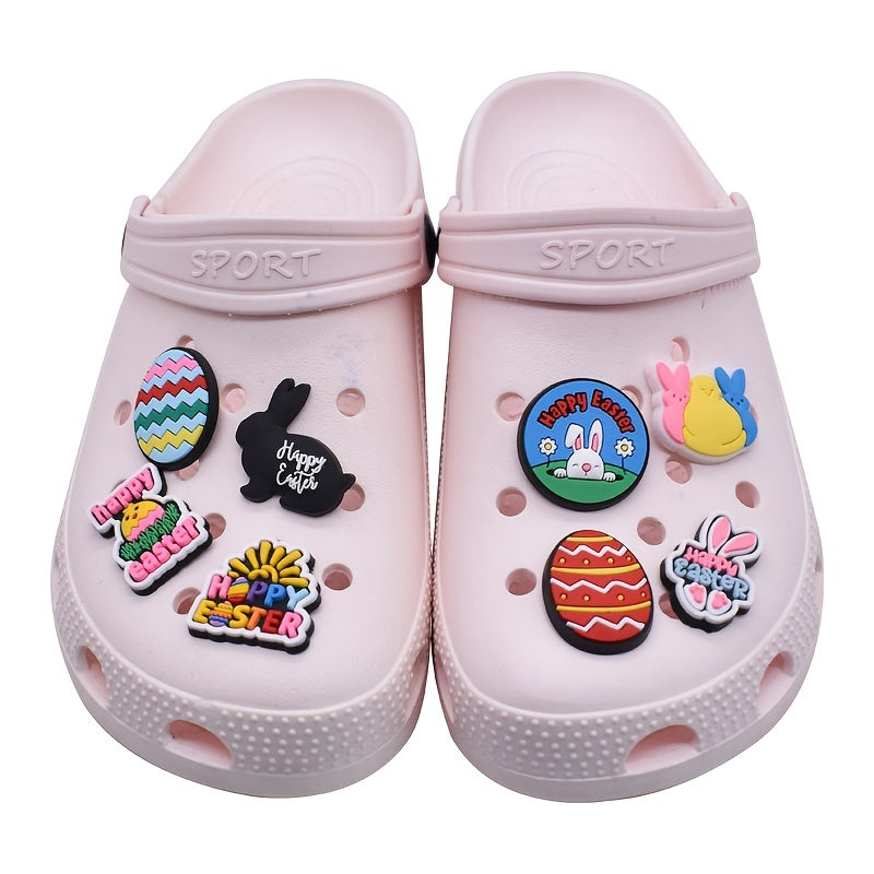 Easter Shoe Charms Set for Clogs Sandals - Shoe Accessories for Christmas