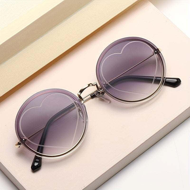 Y2K Heart Gradient Sunglasses UV400