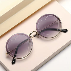 Y2K Heart Gradient Sunglasses UV400