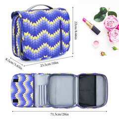 DIMJ Waterproof Makeup Organizer Bag for Travel and Storage