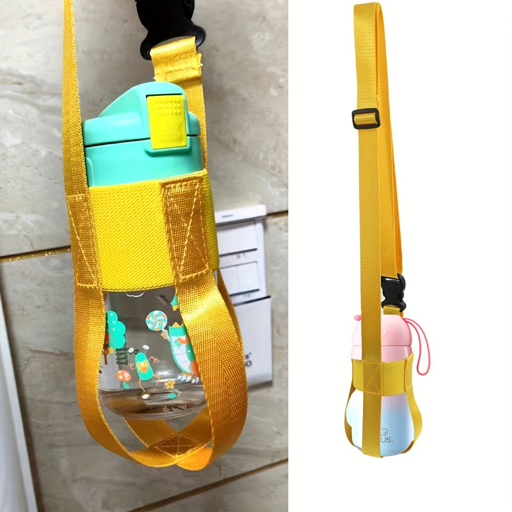 Water Bottle Pouch With Shoulder Strap for Outdoor Activities
