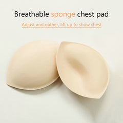 Invisible Sponge Bra Insert Pads - Chest Enhancer for Women's Lingerie