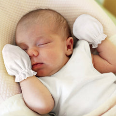6pairs Infant Comfortable Anti-Eating Hand Gloves For Baby