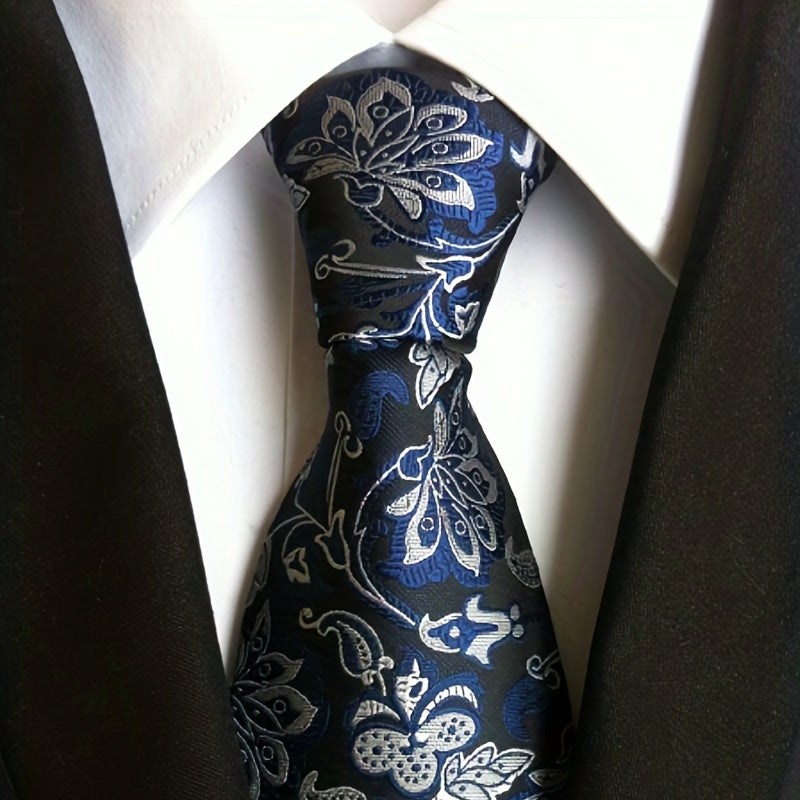 High Density Cashew Flower Men's Suit Tie