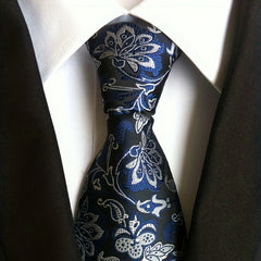High Density Cashew Flower Men's Suit Tie