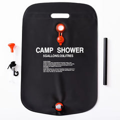 Portable Camping Solar Hot Water Bag for Outdoor Bathing