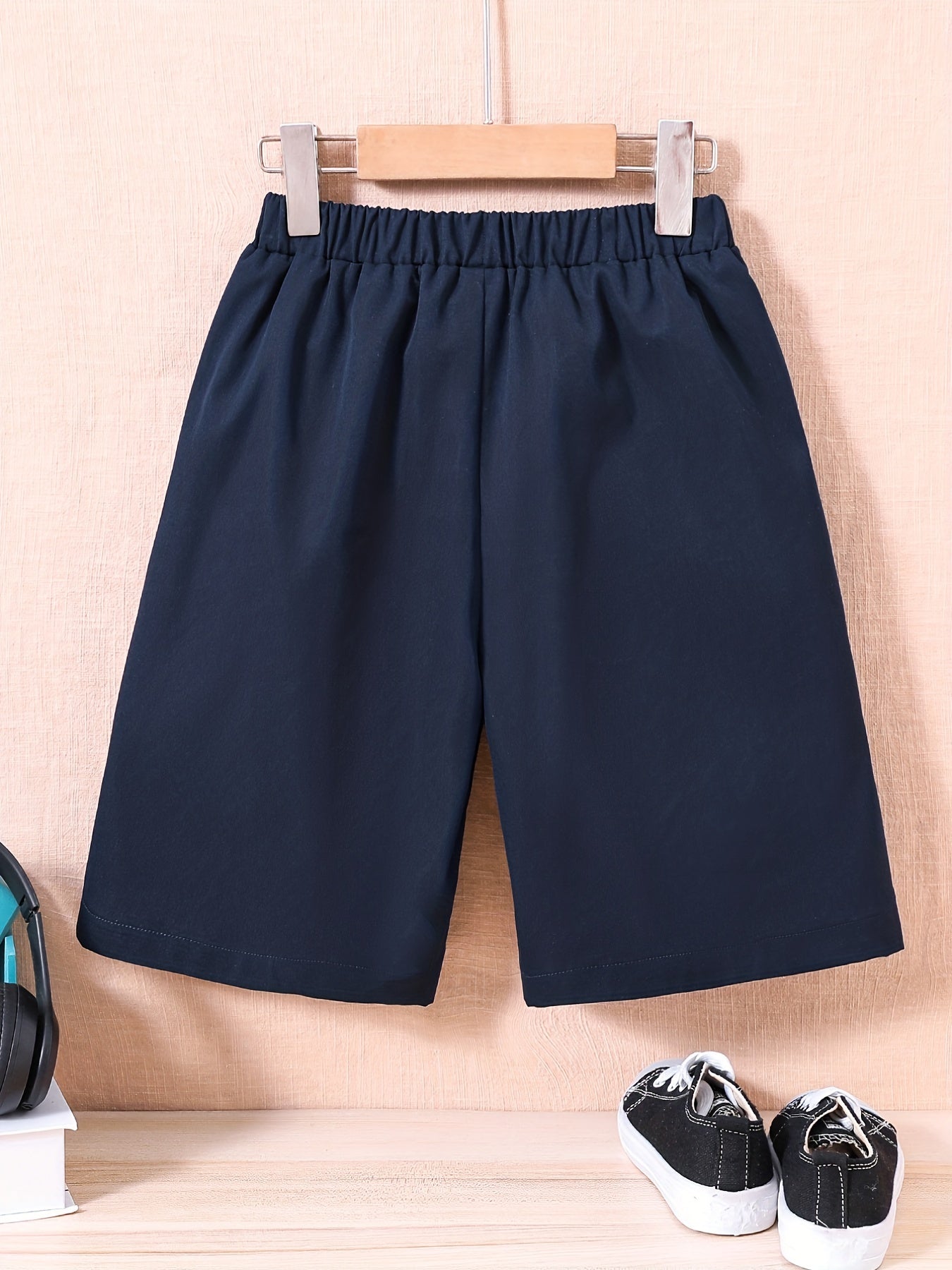 Boys Solid Shorts Bottoms For Kids Clothes