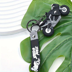 Motorcycle Model Keychain Pendant for Car Keys Backpacks Wallets
