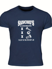 Men's Tool for Every Job Letter Print T-shirt