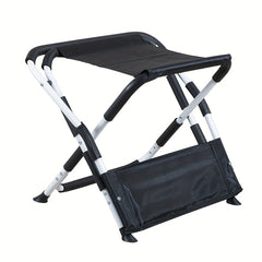 Folding Metal Camping Chair, Outdoor Backrest Chair